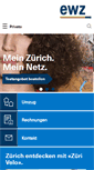 Mobile Screenshot of ewz.ch